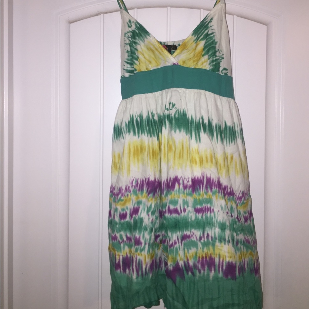 Tie-dye cover up